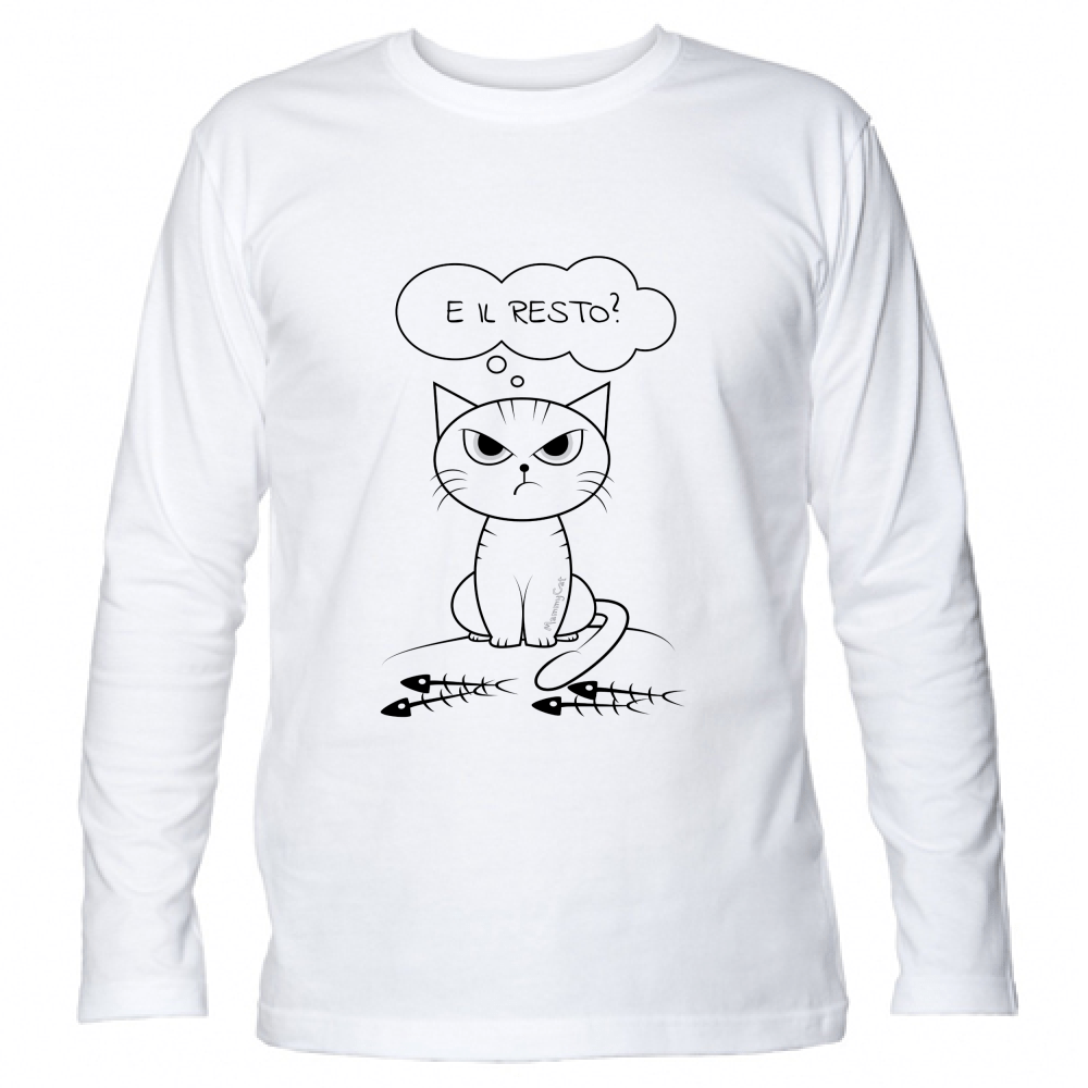mammyCat, T-Shirt Manica Lunga